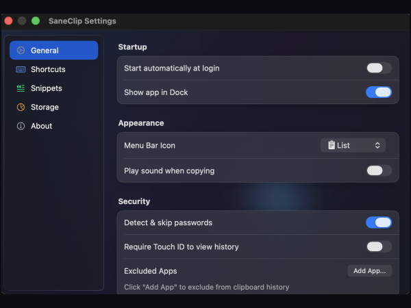 Download SaneClip 2.3.11 for Apple Silicon & Intel Macs