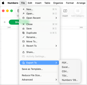 File List Export