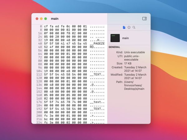 HextEdit 1.0.7 Review, Features & Mac Download