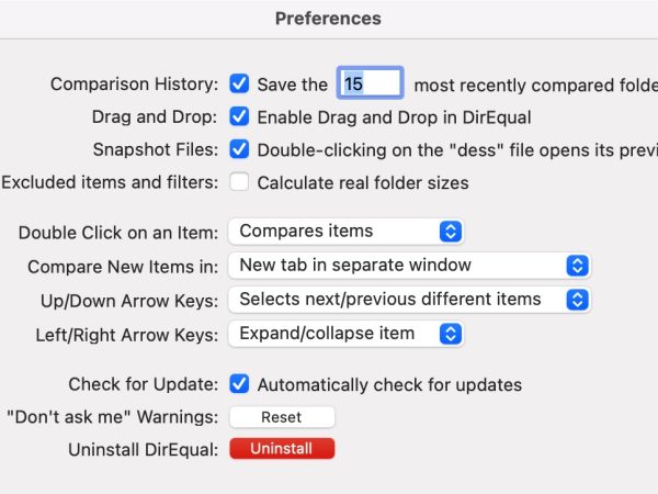 DirEqual 7.6.4 for Mac Download & Review